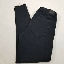 American Eagle Women's Outfitters Skinny Jeans Low Rise Super Stretch Black SZ 6, used for sale  Clearwater