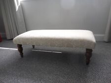 Large padded footstool for sale  ST. AUSTELL
