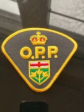 Ontario Provincial Police OPP Embroidered shoulder insignia. Why pay more ?, used for sale  Shipping to South Africa