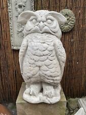 Stone owl standing for sale  RETFORD