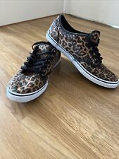 Leopard print vans for sale  HAYWARDS HEATH