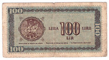 100 lire 1945 usato  Villa Estense