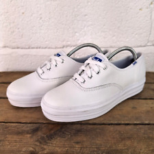 Keds white leather for sale  WIGSTON