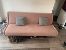 pink futon for sale  SOLIHULL