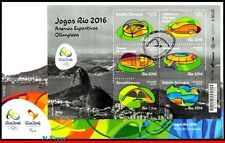 Usado, 3333 JOGOS OLÍMPICOS BRASIL 2016, RIO 2016, ARENAS, ESTÁDIOS, UPAEP, RHM B-192 FDC comprar usado  Brasil 