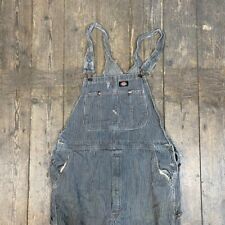 Used, Dickies Dungarees Mens Denim Pin Stripe Carpenter Workwear Overalls, Blue, 36" for sale  Shipping to South Africa