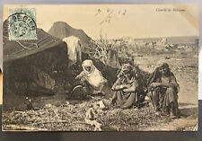 Cartão postal Carte Postal Gourbi de Beduínos 1907 tendas deserto Argel linha central, usado comprar usado  Enviando para Brazil