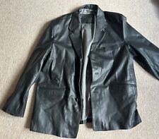 Black vintage leather for sale  LEICESTER