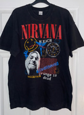 Nirvana shirt vintage for sale  UK