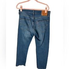 Jeans masculino Levi’s 505 ajuste regular lavagem média tamanho 31x30 comprar usado  Enviando para Brazil