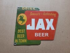 Placa de porcelana esmaltada Jax Beer tamanho 8 x 7 polegadas comprar usado  Enviando para Brazil