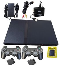 Usado, Consola Playstation 2 Slim (PS2) - Negra - Sony - Paquete - Accesorios Incluidos segunda mano  Embacar hacia Argentina