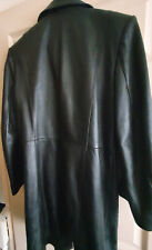 Black leather jacket for sale  LONDON
