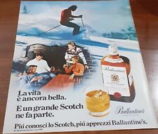 Pubblicità ballantines scotch usato  Pontecagnano Faiano