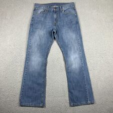 Jeans masculino Levis 32x30 (32x29 real) azul 527 cintura baixa slim fit boot cut, usado comprar usado  Enviando para Brazil