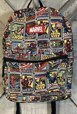 Mochila Marvel Avengers All Over Print 16” Homem-Aranha, Hulk, Punho de Ferro, Thor,, usado comprar usado  Enviando para Brazil