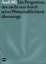 Audi prospekt 1981 gebraucht kaufen  Vechta
