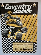 Coventry speedway programme for sale  CONGLETON