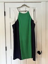 (A) Vestido Feminino Jessica London Plus Size Elástico Tamanho 24 Azul Branco Verde comprar usado  Enviando para Brazil
