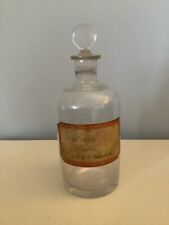 Antique glass apothecary for sale  SOUTHAM
