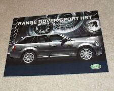 Folleto Range Rover Sport HST 2007-2008 mercado del Reino Unido, usado segunda mano  Embacar hacia Argentina