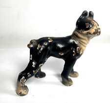 Usado, FIGURA DE COLECCIÓN ANTIGUA DE HIERRO FUNDIDO HUBLEY BOSTON TERRIER PERRO MINIATURA PAPEL PISAPAPELES 3 segunda mano  Embacar hacia Argentina