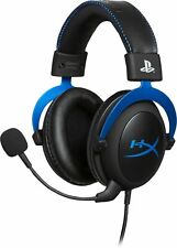 HyperX Cloud fone de ouvido estéreo para jogos com fio azul/preto para PS4 PS5 | FRETE GRÁTIS comprar usado  Enviando para Brazil
