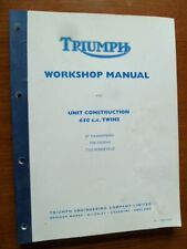 Triumph motorcycle workshop for sale  WOLVERHAMPTON