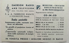 Emerson radio and usato  Torino