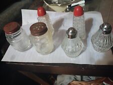 crystal pepper shakers salt for sale  Wallace