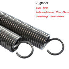 Stahl Zugfeder Draht 4mm Wählbar Φ 20-32mm Länge 70-500mm Spannfeder Heimwerker comprar usado  Enviando para Brazil