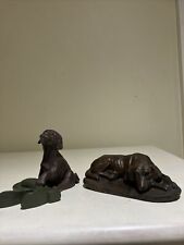 Chocolate labrador figurines for sale  BIRMINGHAM