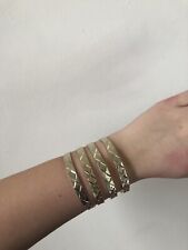 Gold plated bangles for sale  GUILDFORD