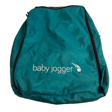 Mochila de transporte Baby Jogger City mini com zíper verde-azulado 20 x 26 em excelente estado usado!!! comprar usado  Enviando para Brazil