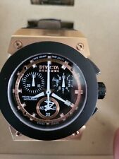 Relógio masculino Invicta 5562 mergulhador russo Akula cronógrafo ouro SS pulseira de couro preto comprar usado  Enviando para Brazil