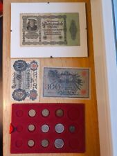 Reichsbanknoten münzen mark gebraucht kaufen  Frankfurt