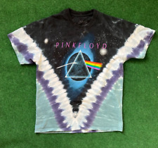 Camiseta Pink Floyd Dark Side Of The Moon tingida azul líquido tamanho pequeno comprar usado  Enviando para Brazil
