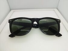 Usado, Óculos de sol Ray-Ban Wayfarer armação preta lentes verdes lente RB2140 54 mm comprar usado  Enviando para Brazil