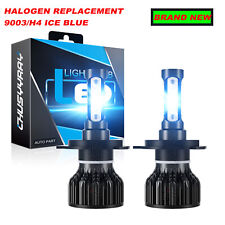 H4/9003 LED Headlight Conversion Kit High/Low Beam 8000K Ice Blue Light Bulbs comprar usado  Enviando para Brazil