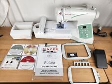 COMPLETE SINGER QUANTUM FUTURA CE-250 COMPUTERIZED SEWING EMBROIDERY MACHINE  for sale  Fort Worth