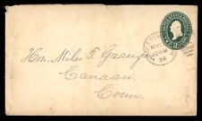 Mayfairstamps EUA 1892 Middleton to Canaan Cover aaj_53555, usado comprar usado  Enviando para Brazil