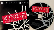 Depeche mode wrong for sale  Shipping to Ireland