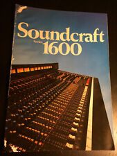 Soundcraft serie 1600 d'occasion  Montpellier-