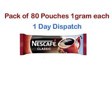 NESCAFE Classic Original Instant Coffee, 80 sticks Free Worldwide Shipping, used for sale  Shipping to South Africa