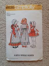 Simplicity pattern 6635 for sale  TRANENT