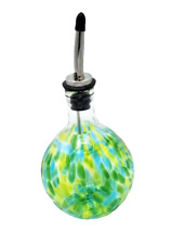 Coloridas botellas de confeti de vidrio artístico de estudio y vinagre hallazgo raro coleccionable segunda mano  Embacar hacia Argentina