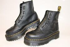 Dr. Martens Sinclair Womens Size 9 41 Black Leather Jungle Zip Platform Boots, used for sale  Shipping to South Africa