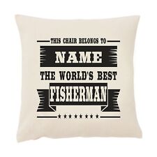 Personalised fisherman cushion for sale  ENFIELD