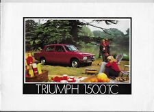 1974 1500 tc triumph for sale  NEWMARKET