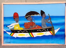 Usado, Pintura em vidro para barco Mor Gueye comprar usado  Enviando para Brazil